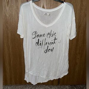 Same Chic different day t shirt